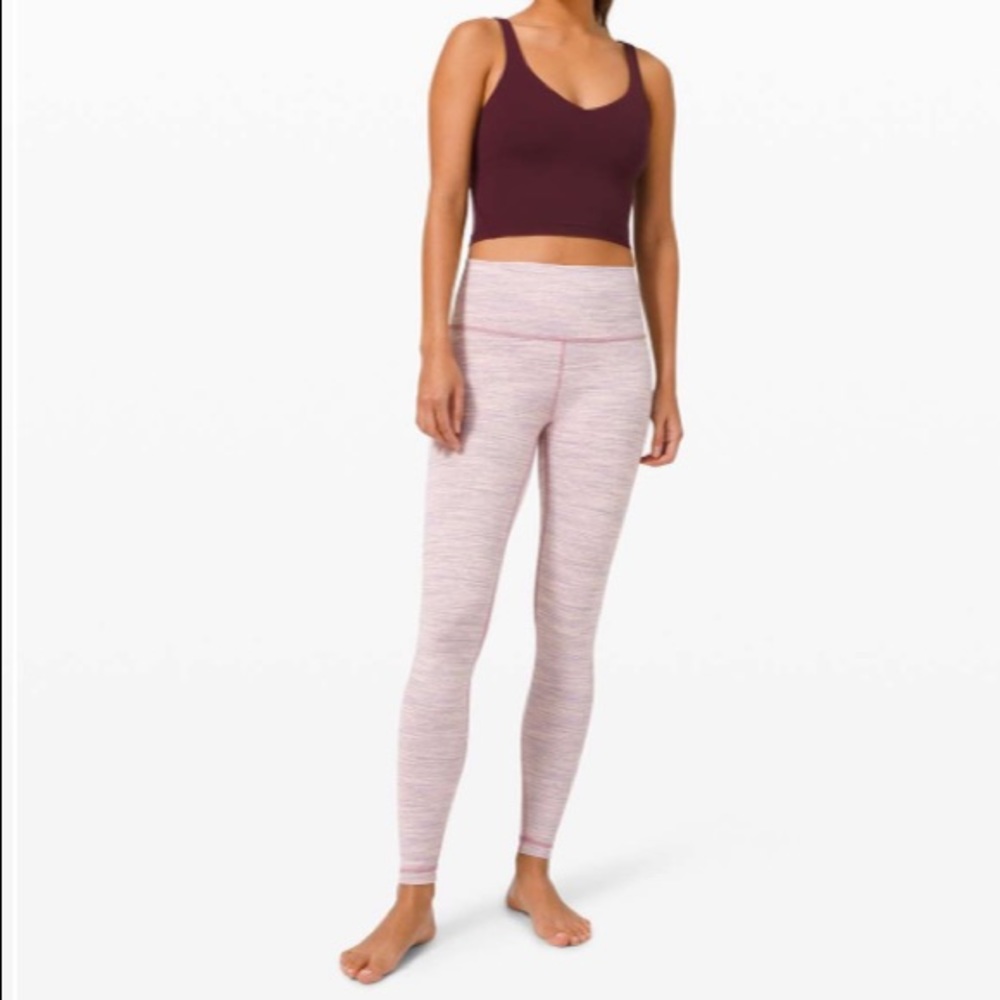 Lululemon Wunder Under HR Tight 28"
Wee Are From Space Pink Bliss Vintage Mauve